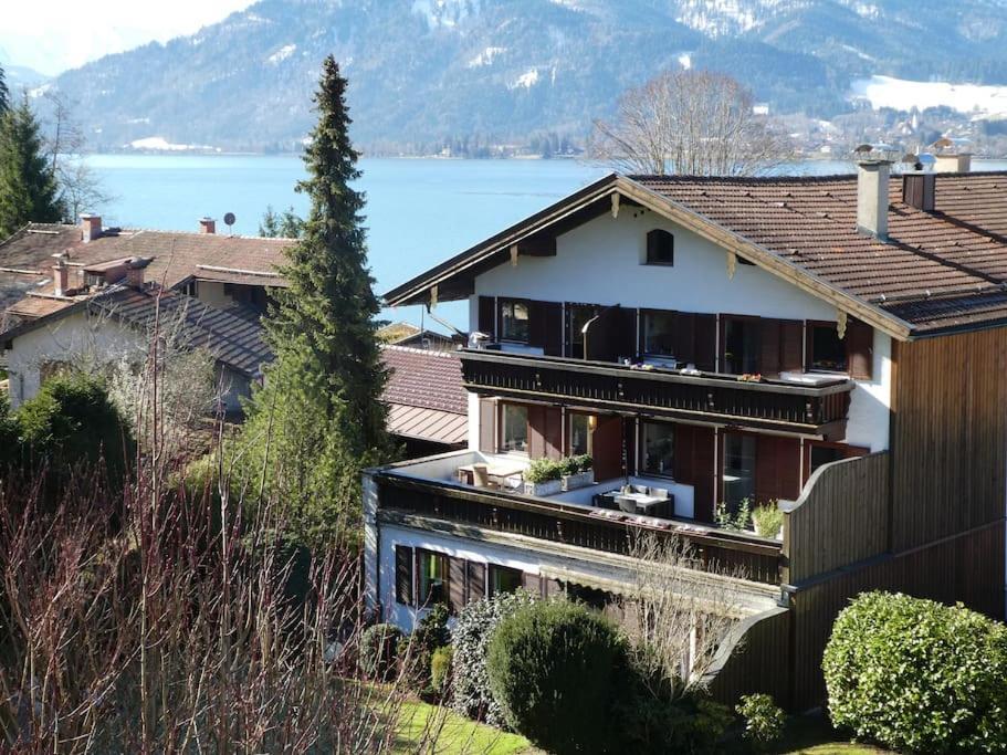 Wohnung Direkt Am Tegernsee Mit Xl-Terrasse Gmund am Tegernsee Eksteriør billede